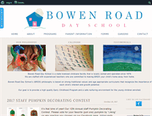 Tablet Screenshot of bowenroaddayschool.com